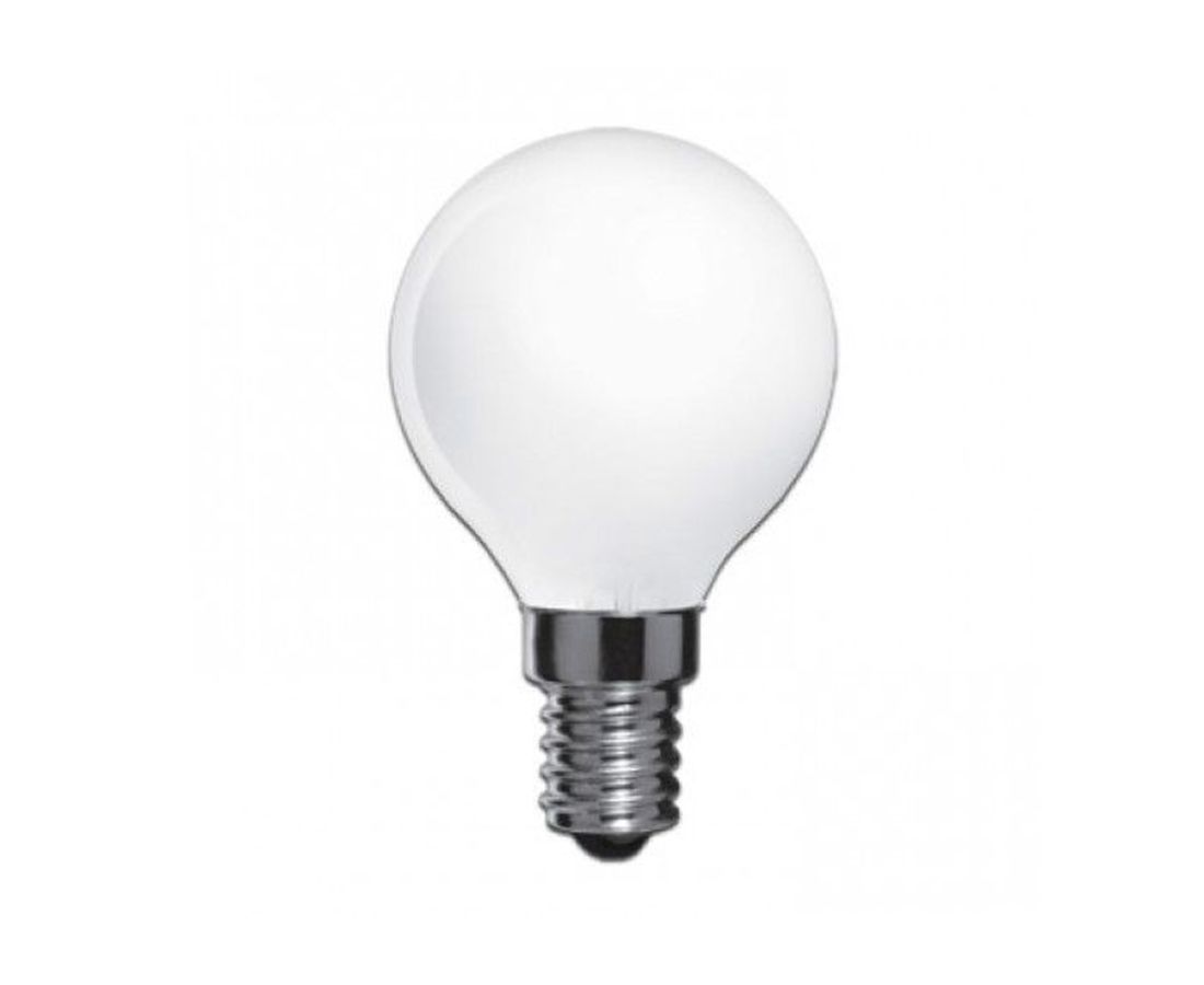 ნათურა ვარვარა  ბურთი დაბურული E14 240V-40W ლუქსრამი — ნათურა და ვაზნა